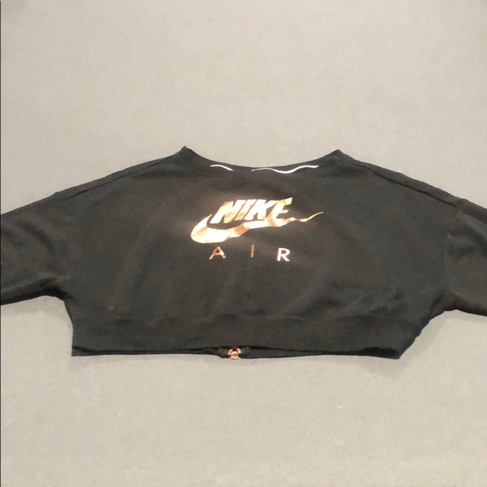Nike cropped sweatshirt